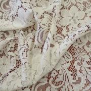 Гипюр на хлопковой основе экрю 201-32-86
