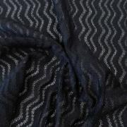 Гипюр черный зигзаги V4.279.049