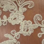 Гипюр с вышивкой жгутами 35178