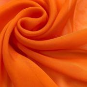 Шифон шелковый orange