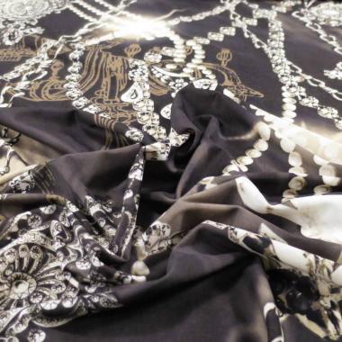 Трикотаж  бифлекс с рисунком 2046115