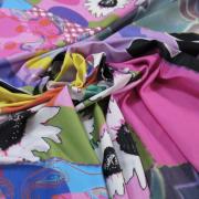 Трикотаж  бифлекс с рисунком 2048202