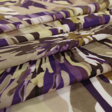 Трикотаж  бифлекс с рисунком 2048207