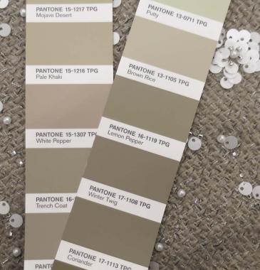 Твид в стиле Шанель бежевый с пайетками S15553.120.3