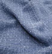 Твид в стиле Шанель голубой S1646.073.2