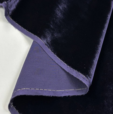 Бархат сине-фиолетовый #blue-violet