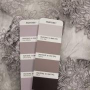 Гипюр серо-бежевый 192-1-181 #warm gray