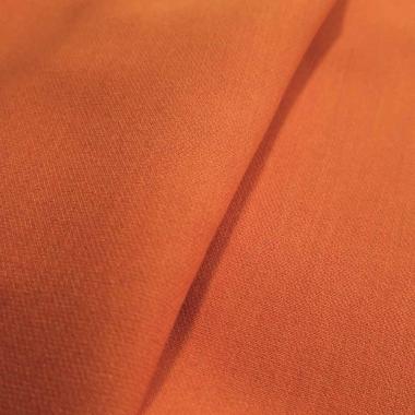 Костюмная поливискоза оранжевая трехслойная HG1053.2831#11