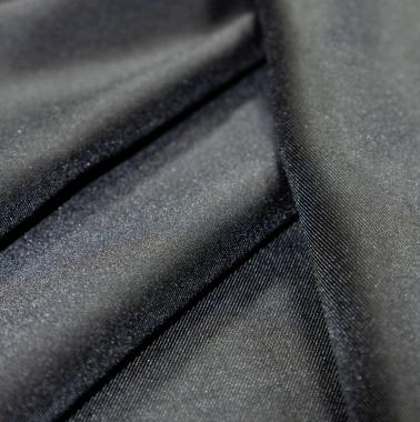 Ткань костюмная черная 201-1-30-1