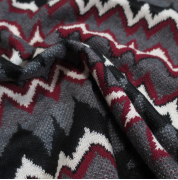 Костюмная трикотажная ткань с рисунком Миссони #missoni