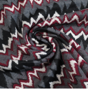 Костюмная трикотажная ткань с рисунком Миссони #missoni