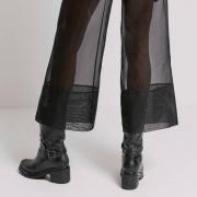 Органза черная шелк blacksilk