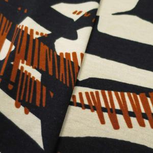 Трикотаж, вискоза плательная с принтом